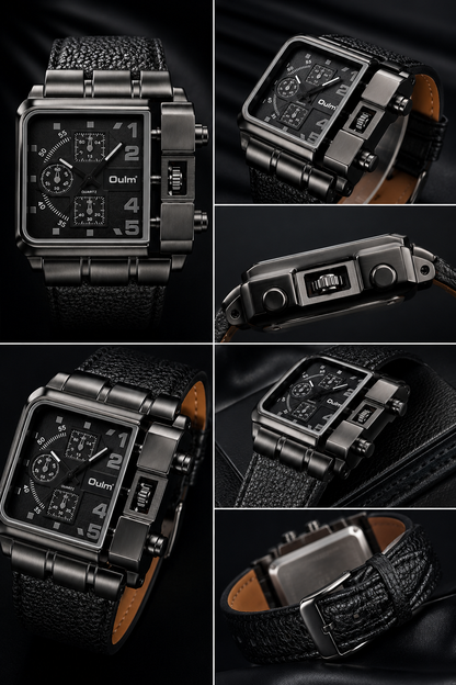 HXV Phantom X – Luxury Black Steel Watch