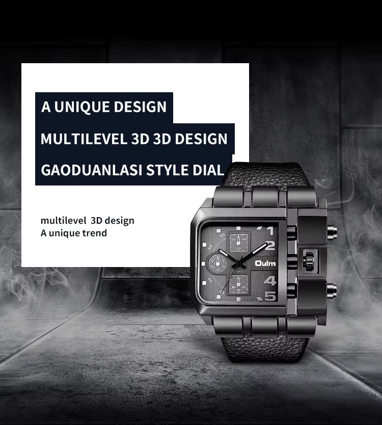 HXV Phantom X – Luxury Black Steel Watch